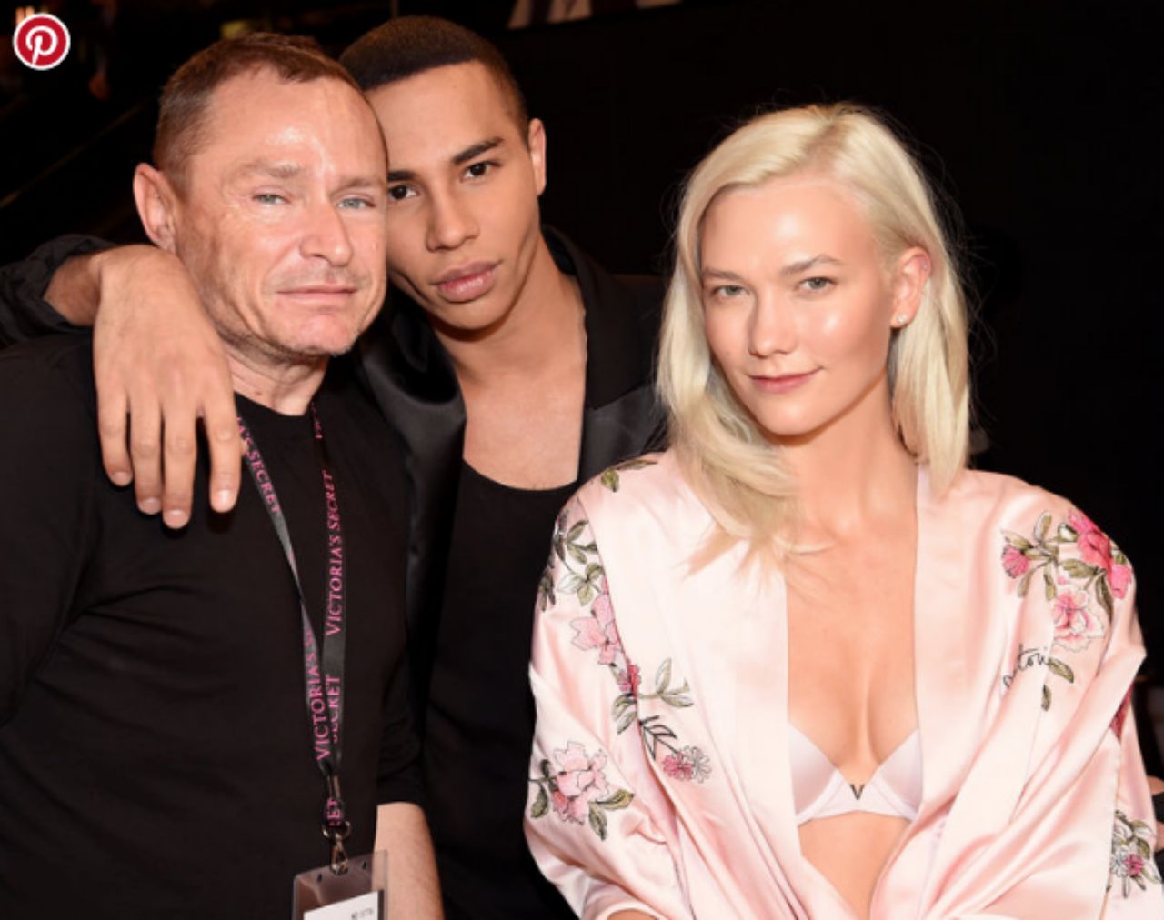 TOM PECHEUX, OLIVIER ROUSTEING AND KARLIE KLOSS