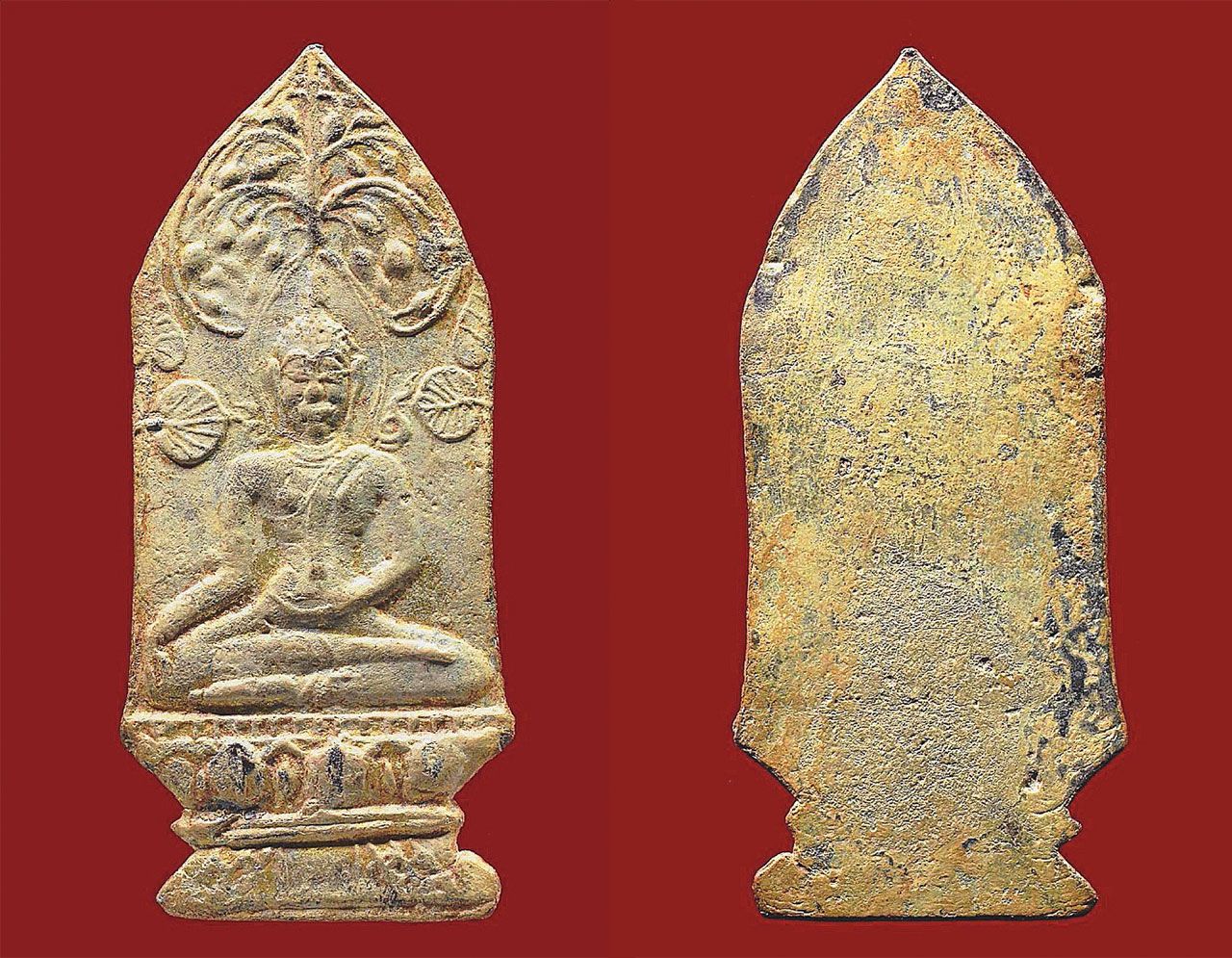 พระเชียงแสน พิมพ์พระประธาน ปางมารวิชัย กรุเมืองเชียงแสน จ.เชียงราย ของ แดน ดอนตัน.