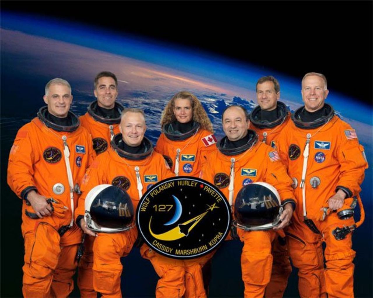 ขอบคุณภาพจากเฟซบุ๊ก : Canadian Astronaut Julie Payette