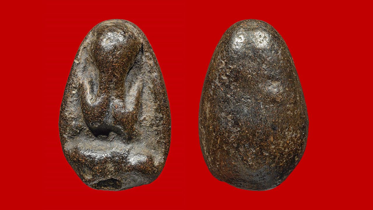 พระปิดตา พิมพ์ชะลูด หลวงปู่ไข่ วัดเชิงเลน ของ อิทธิ ชวลิตธำรง.