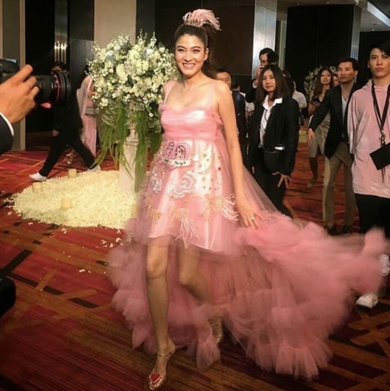 สีชมพูน่ารักมาก