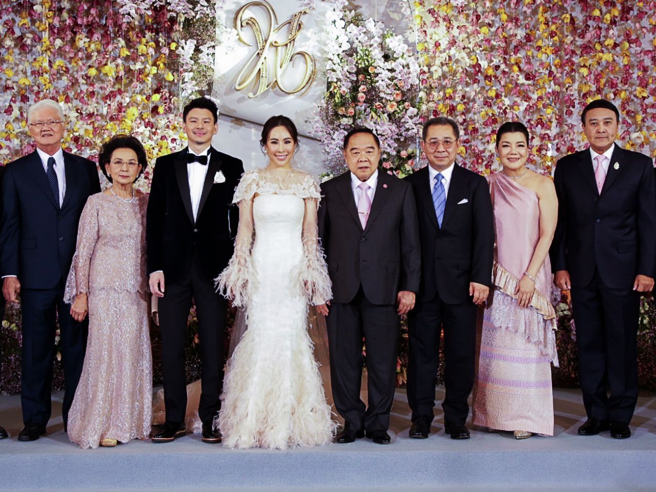 ศ.นพ.พิบูลย์ อิทธิระวิวงศ์, พวงเพ็ญ อิทธิระวิวงศ์, รวิ  อิทธิระวิวงศ์, วรมาศ ศรีวัฒนประภา, พลเอก ประวิตร วงษ์สุวรรณ, วิชัย ศรีวัฒนประภา, เอมอร ศรีวัฒนประภา, พลเอก อุดมเดช สีตบุตร