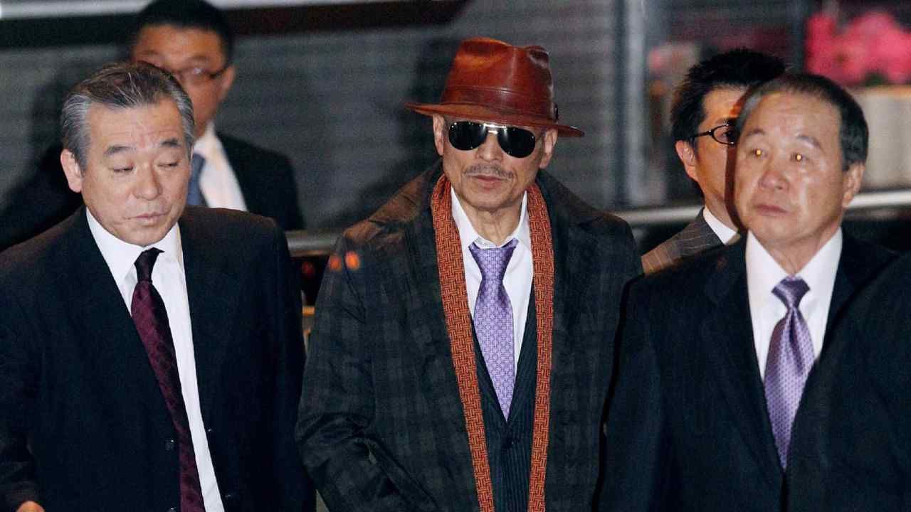 นาย​เคนอิจิ ชิโนดะ หัวหน้า​แก๊ง​ยากูซ่า ภาพเมื่อ​วันที่ 9 เม.ย. 54 (เอเอฟพี)