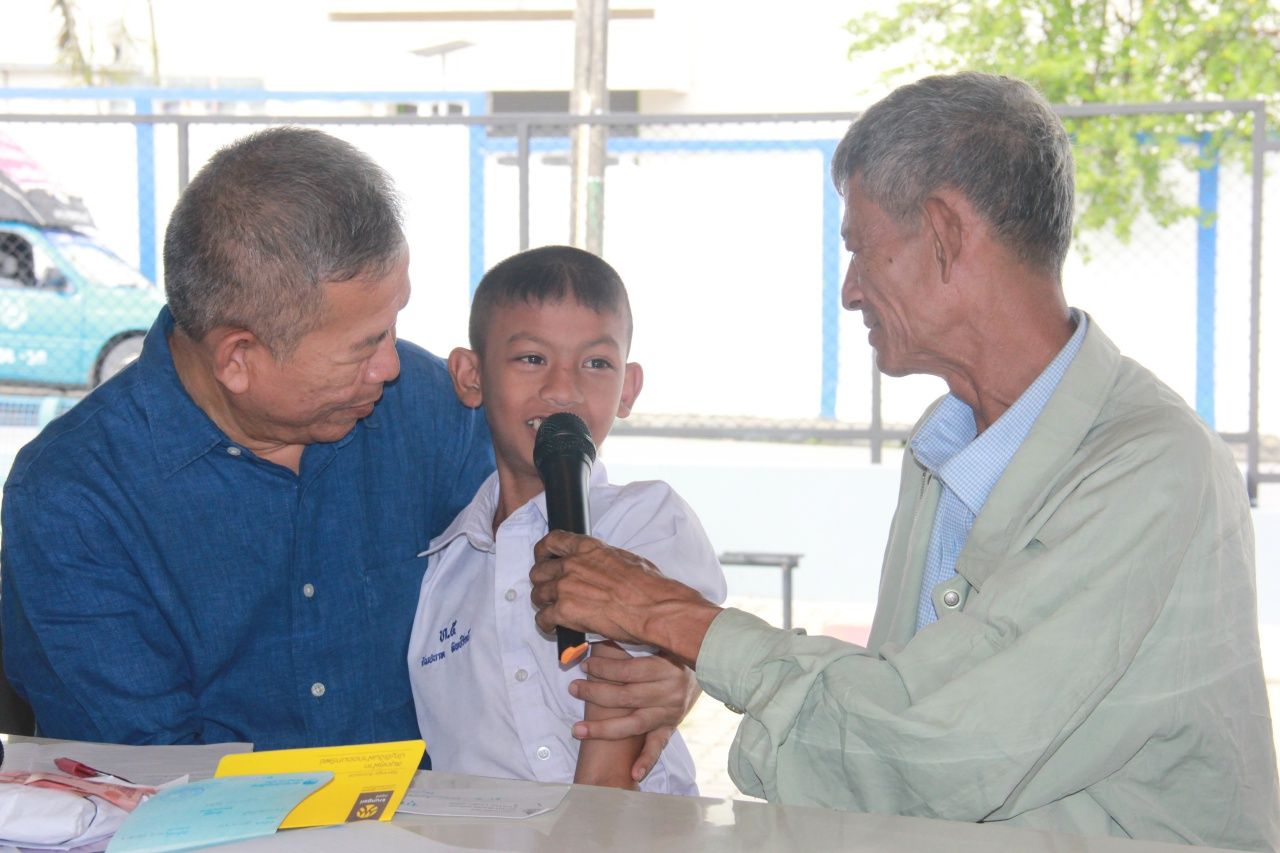 น้องปาน หน้าตายิ้มแย้มขึ้น