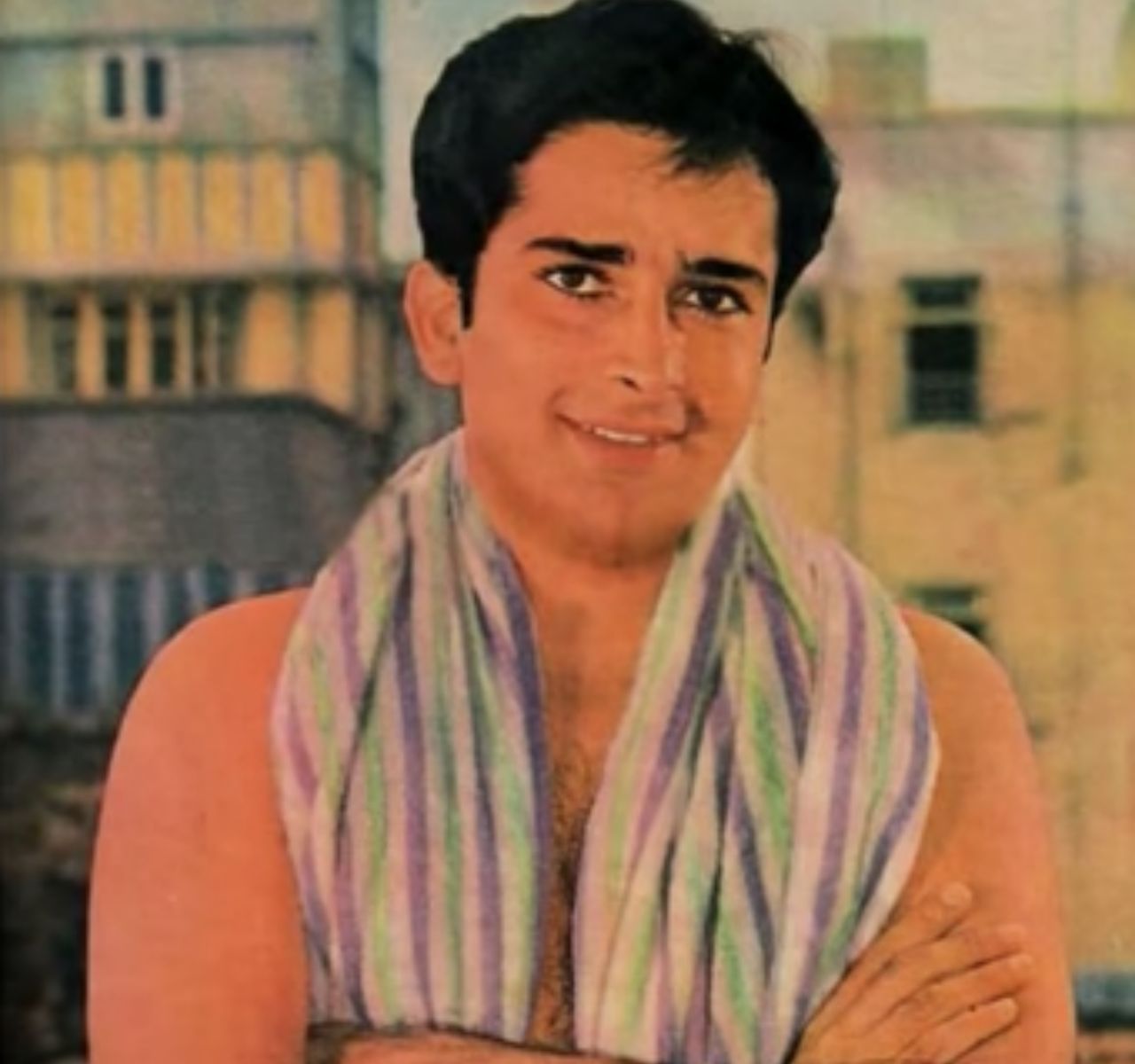 ชาชิ กาปูร์ สมัยยังเป็นดาราหนุ่มรูปหล่อ