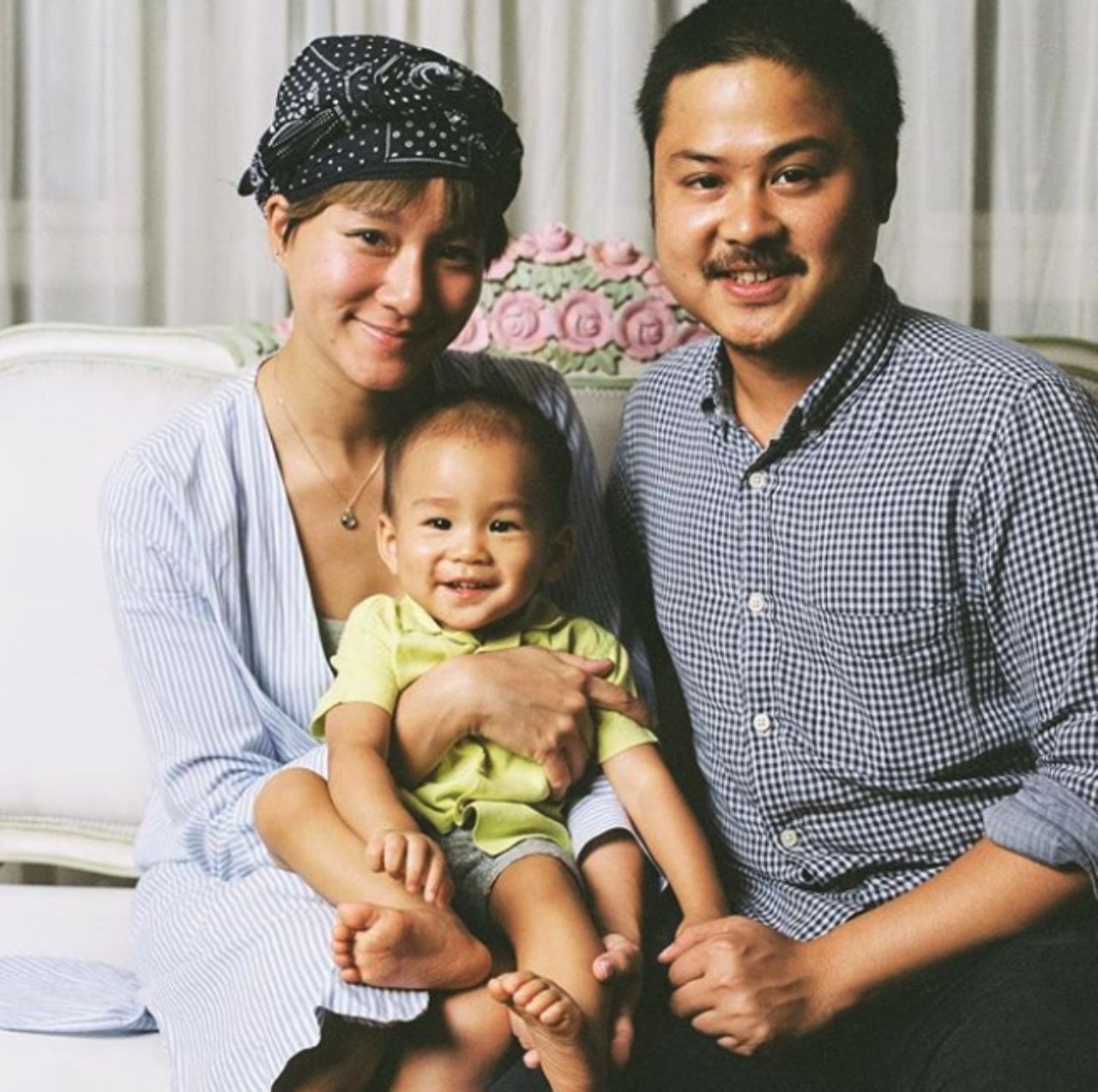 น้องชาร์วี หลาน โบ ชญาดา ซึ่งเป็นลูก เพชร นาระ และน้องชายโบ