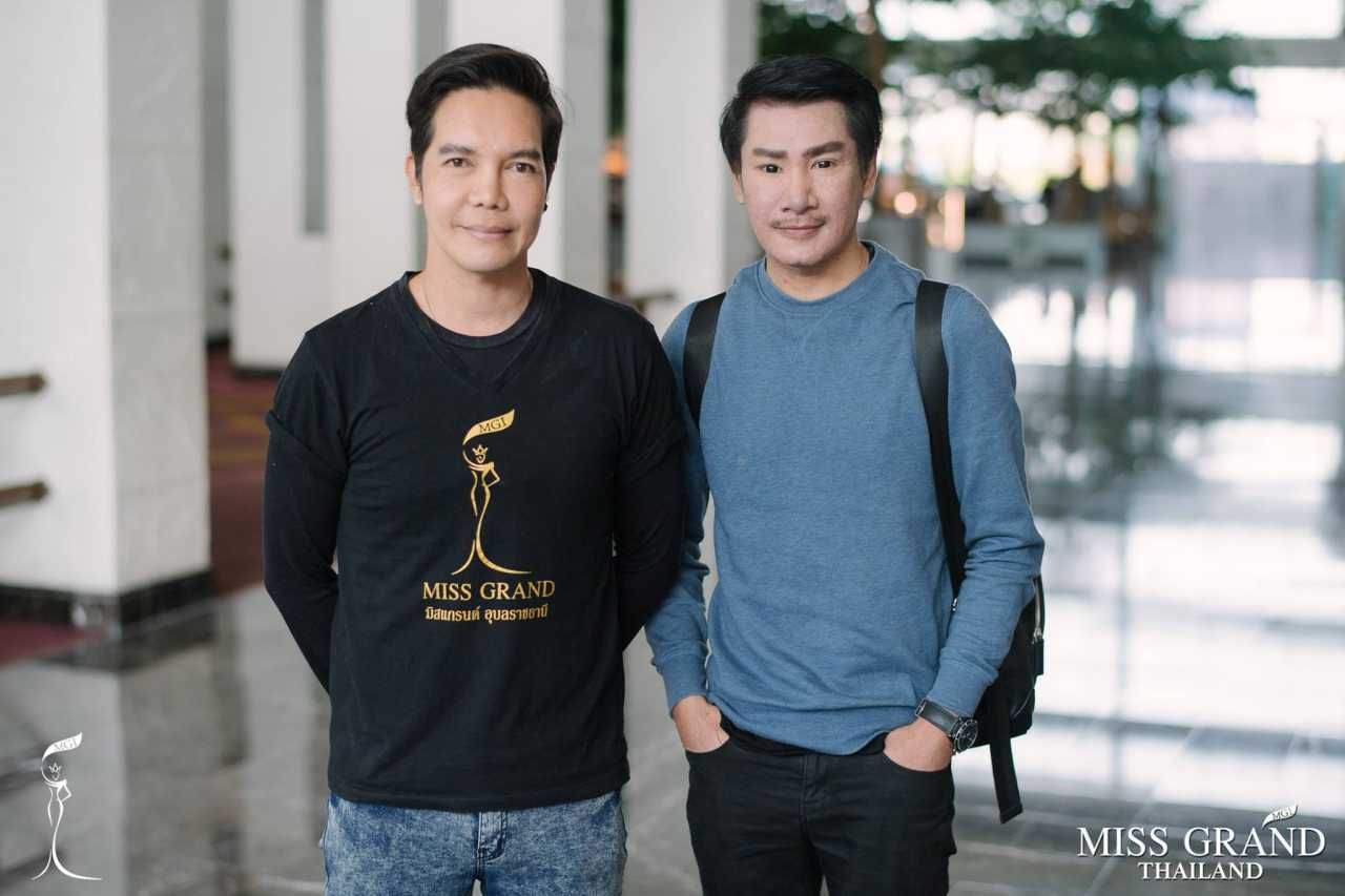 (ซ้ายมือ) นน นนทัช นิธิพานิช พีดีมิสแกรนด์อุบลราชธานี Provincial Director Ubonratchathani 2018 