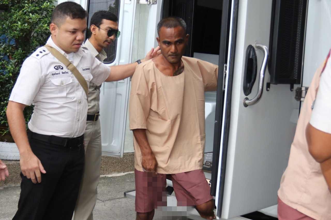 นายธวัชชัย หรืออ้น เพชรโชติ คนขี่จยย. 