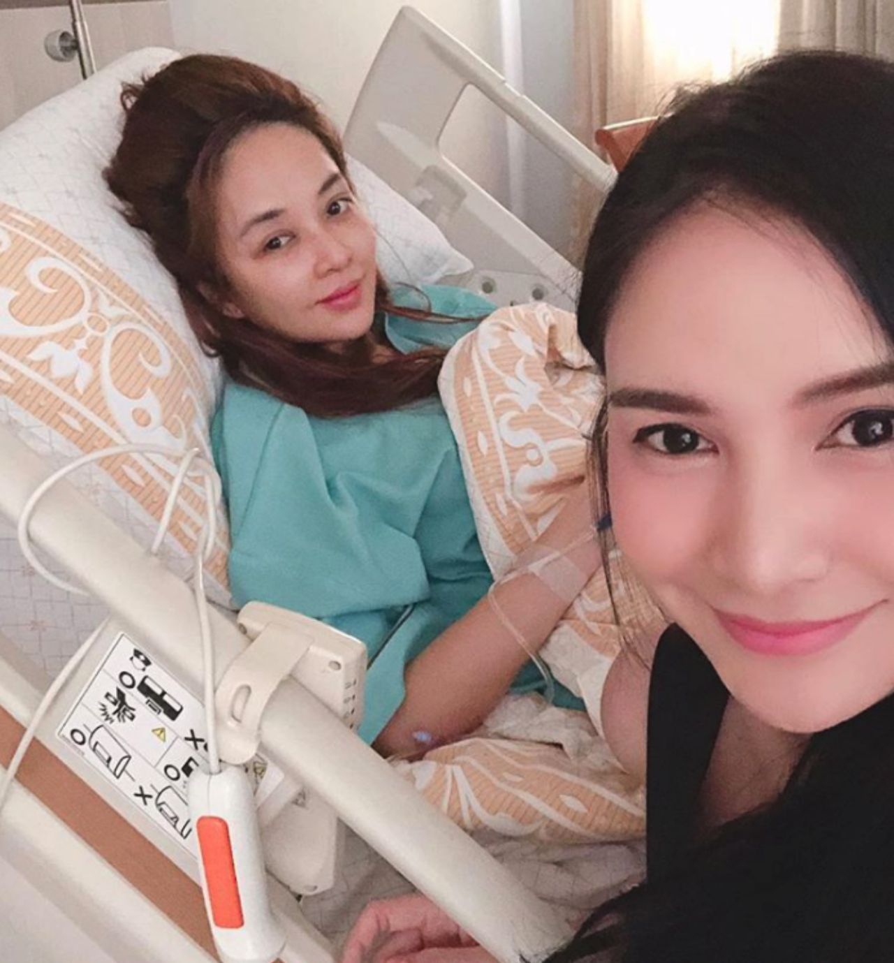 กระแตไปเยี่ยมเป้ย ที่รพ.