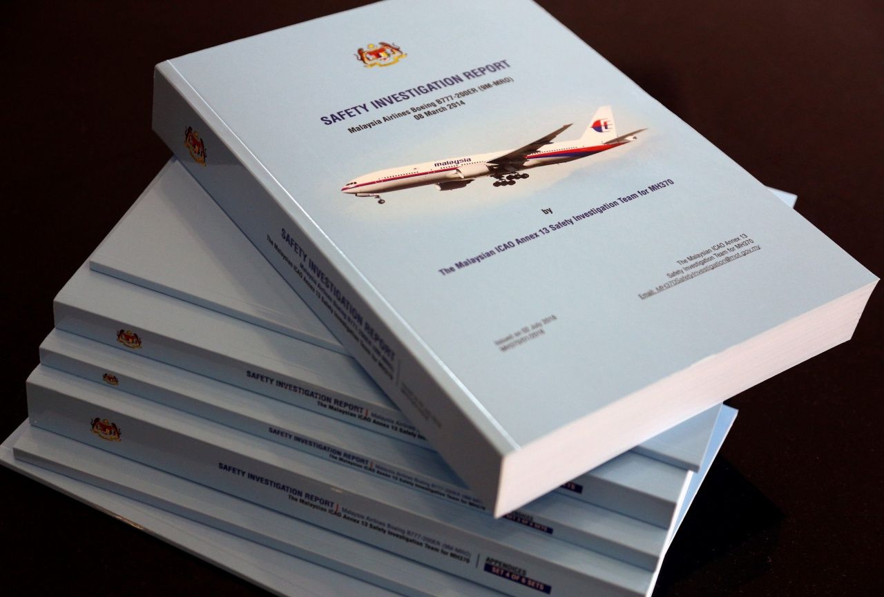 รายงานผลการสืบสวนด้านการปลอดภัยกรณีการหายสาบสูญของ MH370