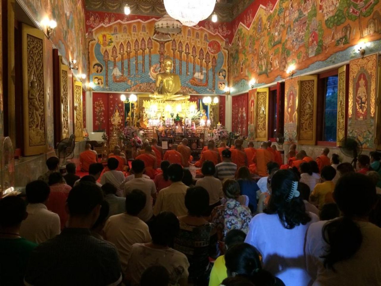 ภาพจากเฟซบุ๊ก: วัดธรรมาภิรตาราม