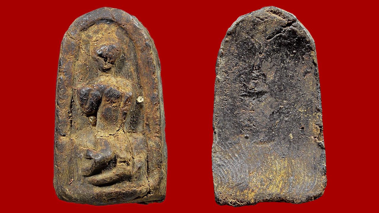 นางกวัก เนื้อผงคลุกรักหลวงพ่อแก้ว วัดเครือวัลย์ลำพูนของ วุฒิชะอำ.