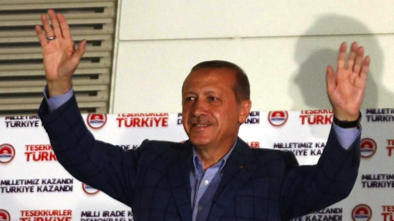 นายเรเจป ไตยิป แอร์โดกัน ประธานาธิบดีของตุรกี 