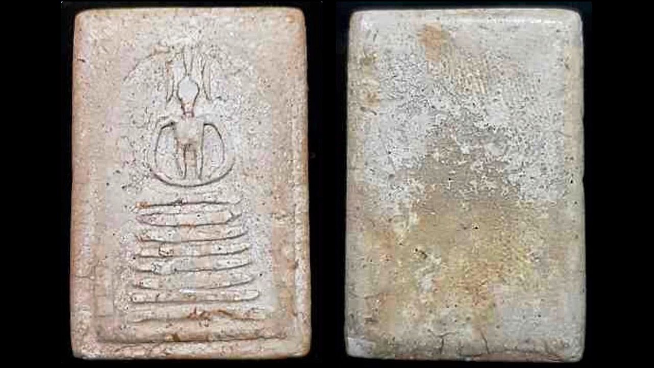 พระสมเด็จเกศไชโยพิมพ์นิยมเจ็ดชั้น หลายรางวัลของสมาชิกกลุ่มพระเครื่อง วปอ.53.