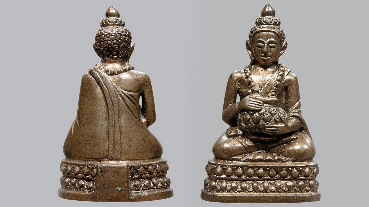 พระกริ่งสวนเต่าพิมพ์อุ้มบาตร ร.๕ ของอิทธิชวลิตธำรง.