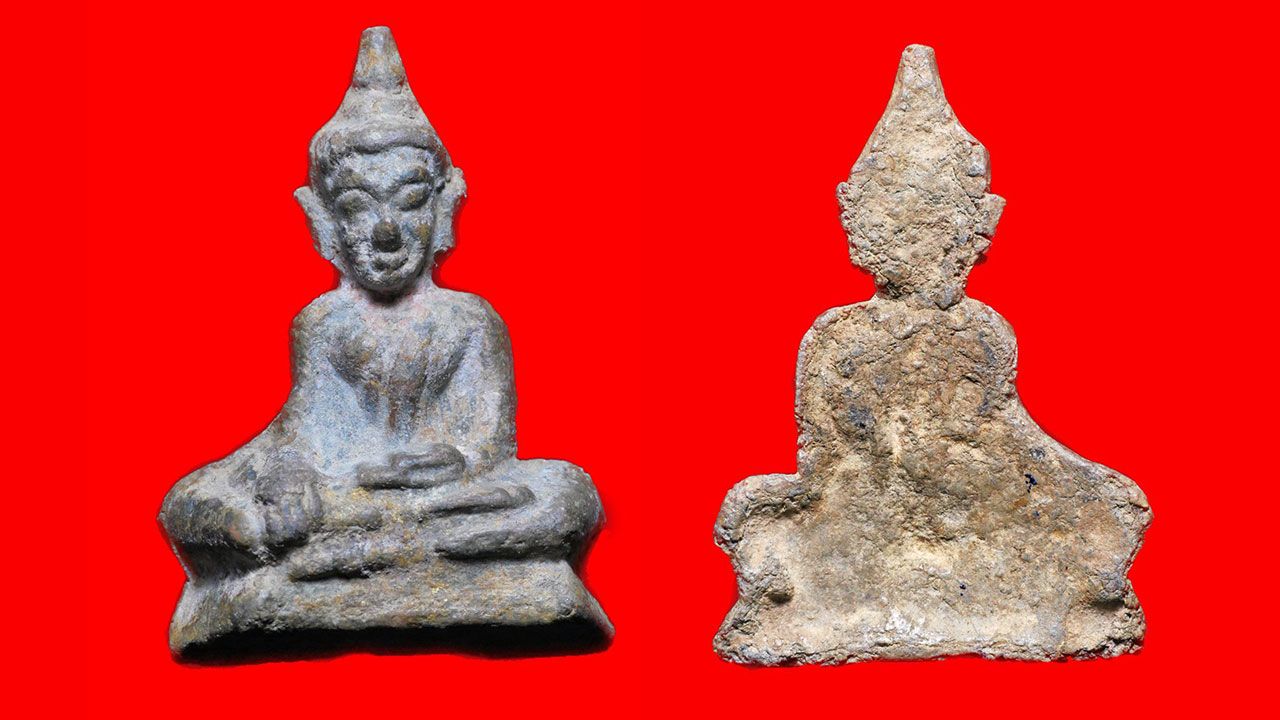 พระท่ากระดานกรุเก่า อ.ศรีสวัสดิ์ กาญจนบุรี ของพระรังเก่า.