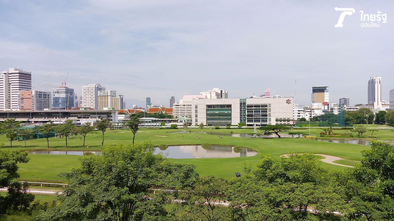 พื้นที่สนามม้า สนามกอล์ฟ สปอร์ตคลับ ที่ราชกรีฑาสโมสร กว้าง 222 ไร่  