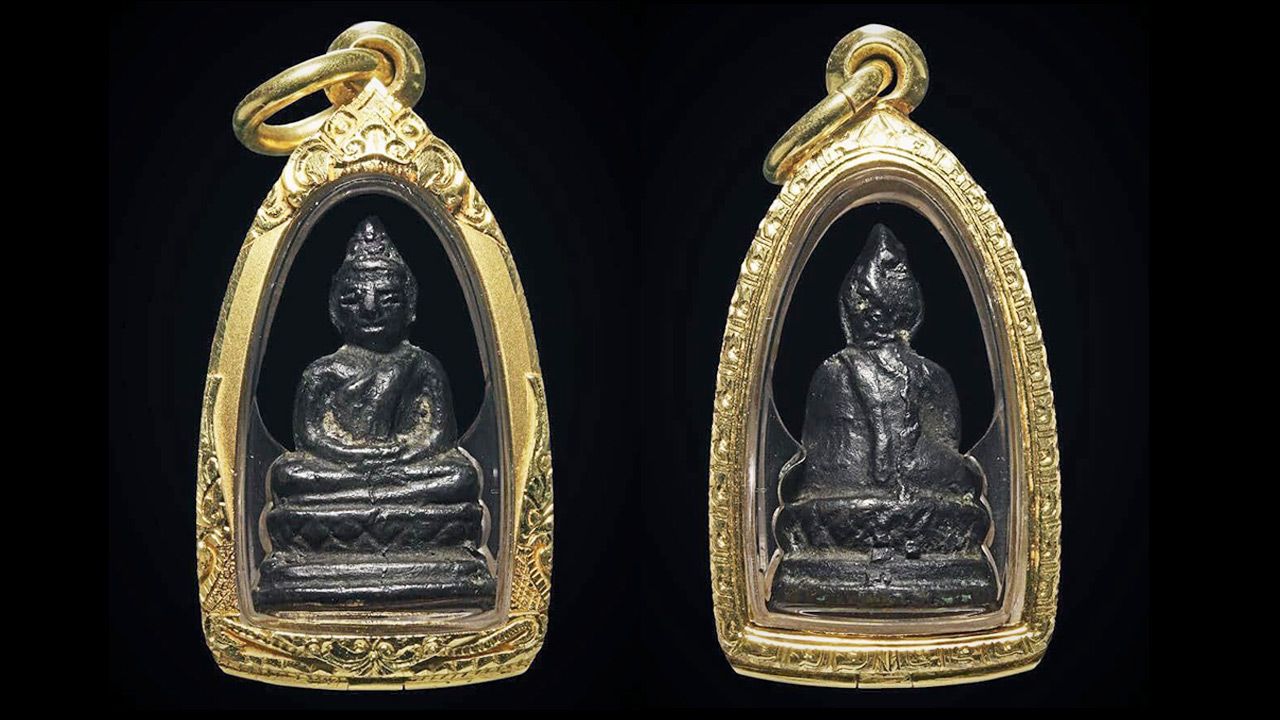 พระชัยวัฒน์พิมพ์ฐานสูงพระพุฒาจารย์มาของอิทธิชวลิตธำรง.