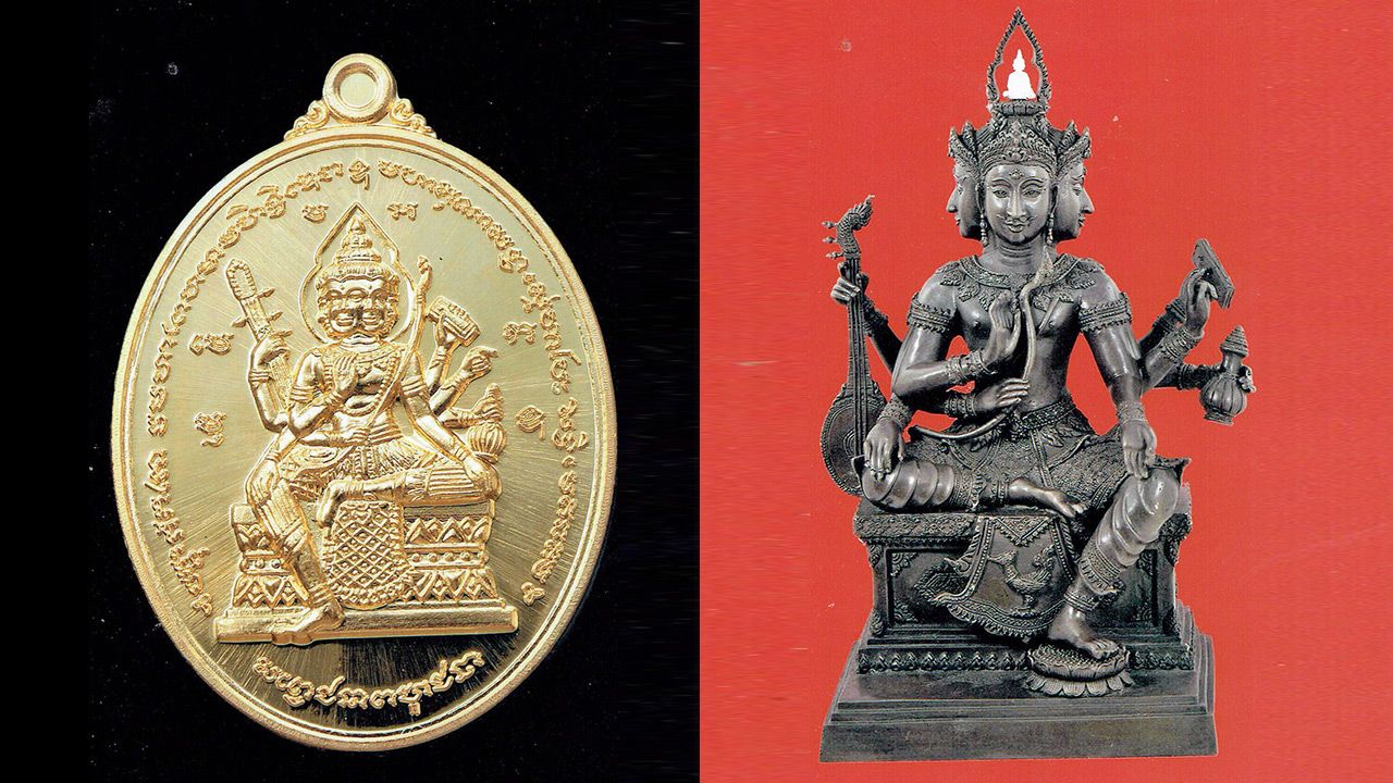 พระพรหมรุ่นแรกหลวงพ่อพรหมาชยานนฺโท วัดยานนาวา.