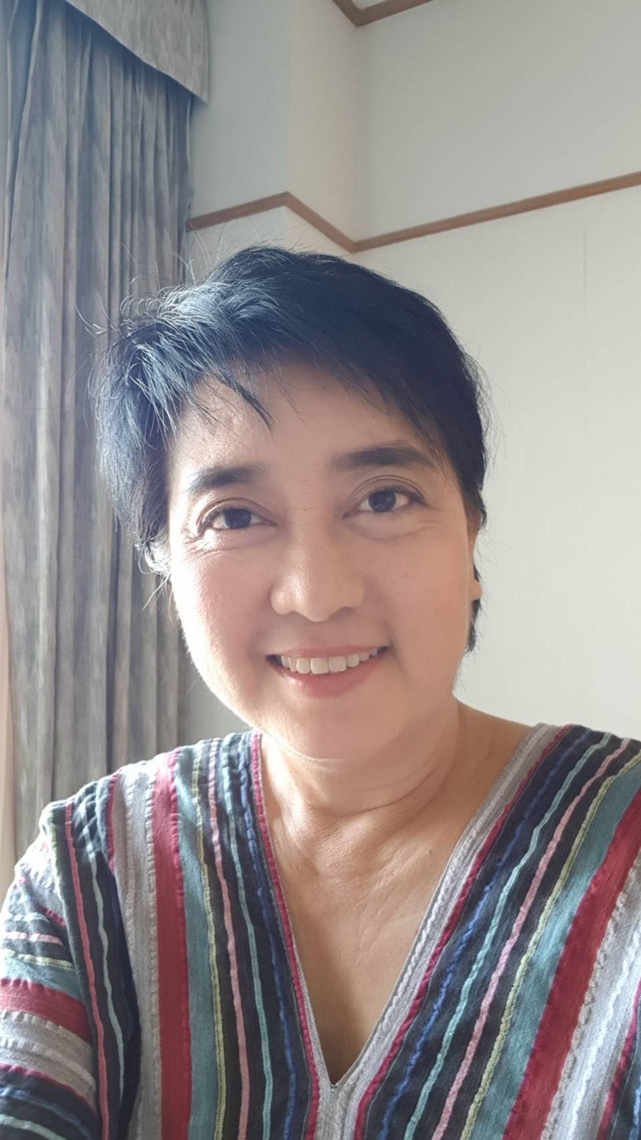 คุณเอื้อง ศริฏา กัลยาณชาติ ผู้อำนวยการศูนย์พัฒนาชีวิตผู้ป่วยจิตเวช บ้านสวนสายใยก้อนแก้ว