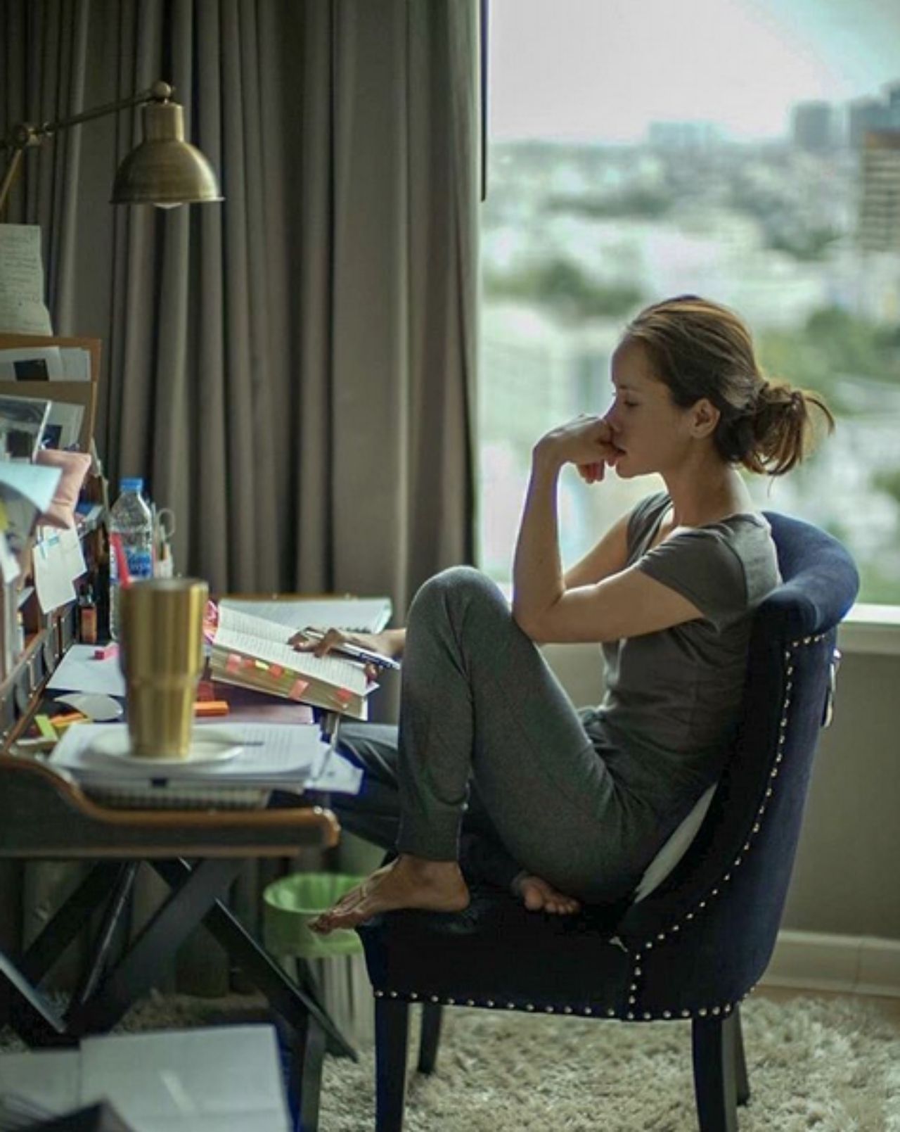 มุมทำงานที่คอนโด