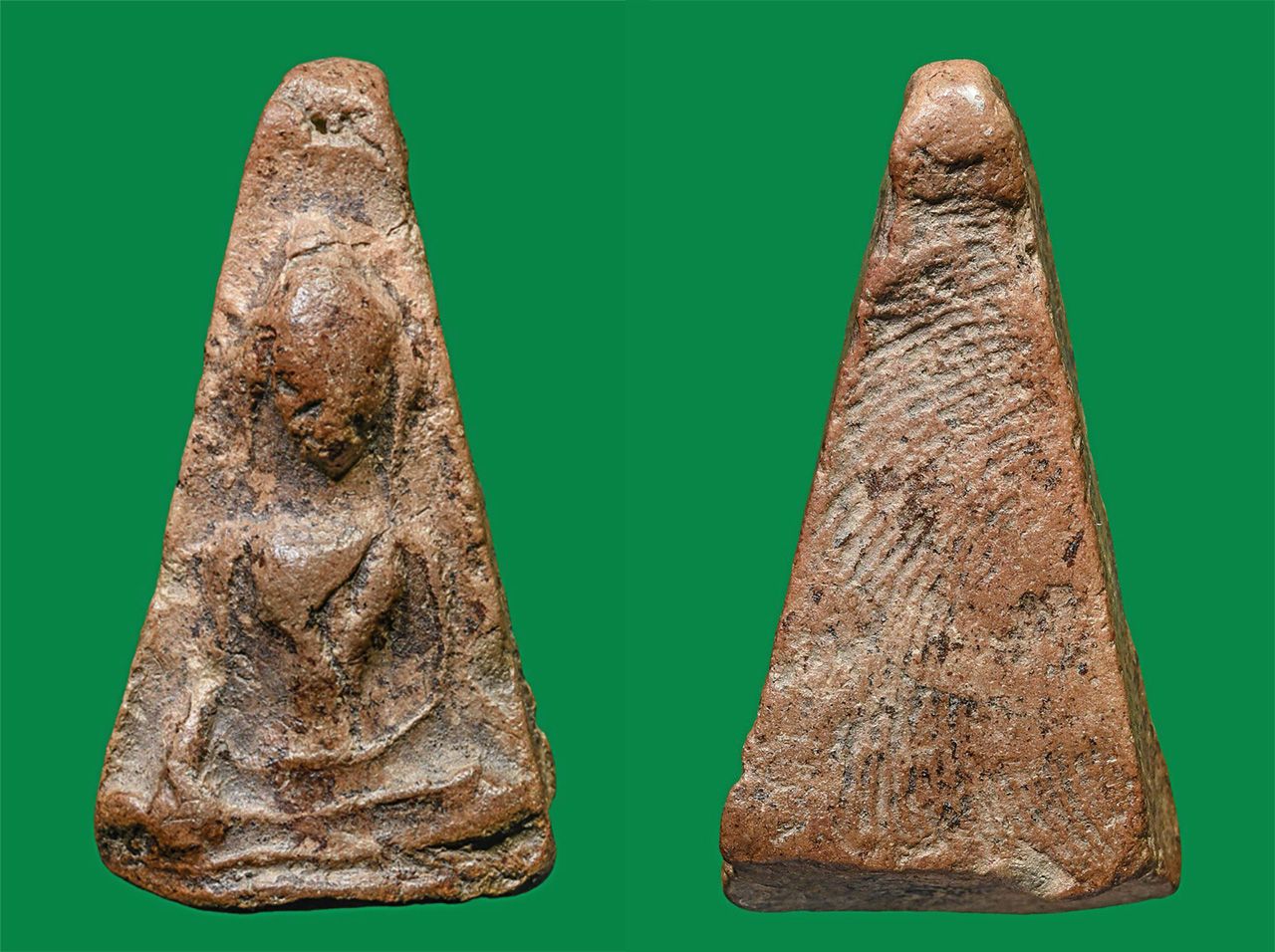 พระผงสุพรรณ พิมพ์หน้ากลาง กรุวัดพระศรีรัตนมหาธาตุ สุพรรณบุรี ของบั๊มพ์ สุพรรณ.