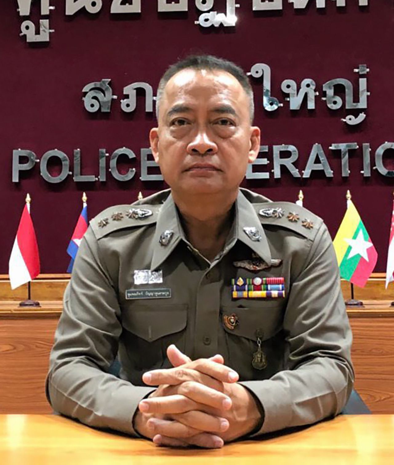 พ.ต.อ.จุมพลภัทร์ ปัญญาพูนตระกูล ผกก.สภ.บัวใหญ่ จ.นครราชสีมา.