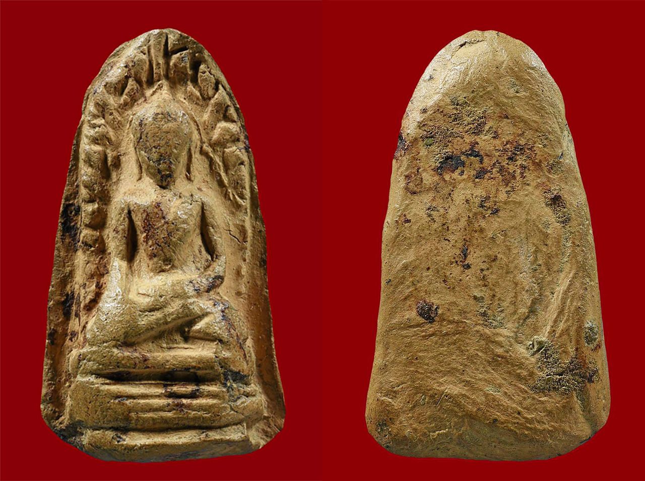 พระรอด พิมพ์ใหญ่ กรุวัดมหาวัน ลำพูน ของล็อต สารคาม.