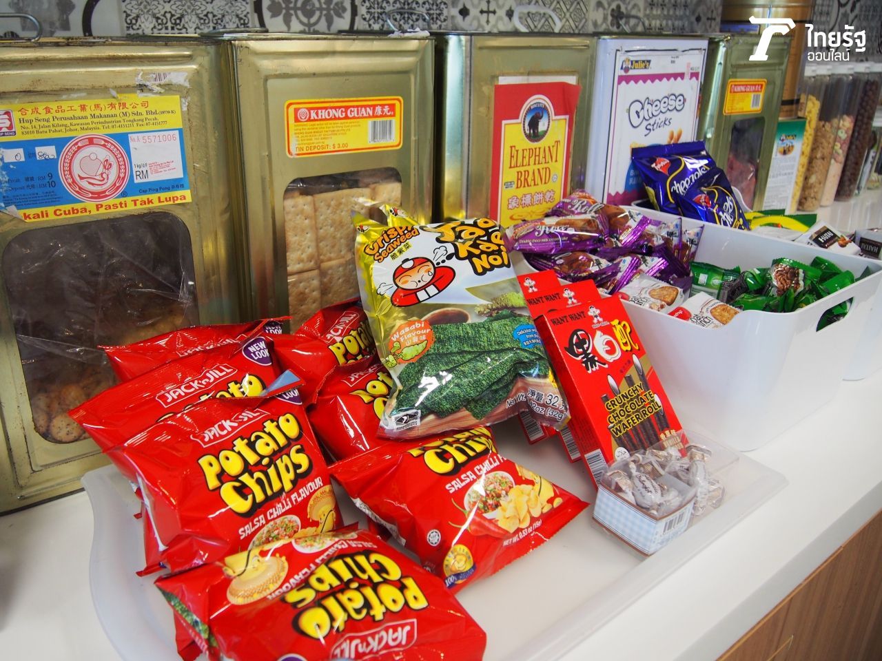 ได้ข่าวว่าคนสิงคโปร์ชอบกินเถ้าแก่น้อยมาก