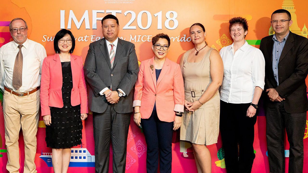 เราพร้อม จิรุตถ์ อิศรางกูร ณ อยุธยา แถลงข่าว Thailand’s Presentation, Sunrise at Eastern MICE Corridor, Exploring the new area of business events in Thailand การชิงรุกขับเคลื่อน 10 อุตสาหกรรม โดยมี ทาเทียนา โรกู และ มิเชล เชเนอรี่ มาร่วมงานด้วย ที่โรงแรมแลงคาสเตอร์ วันก่อน.