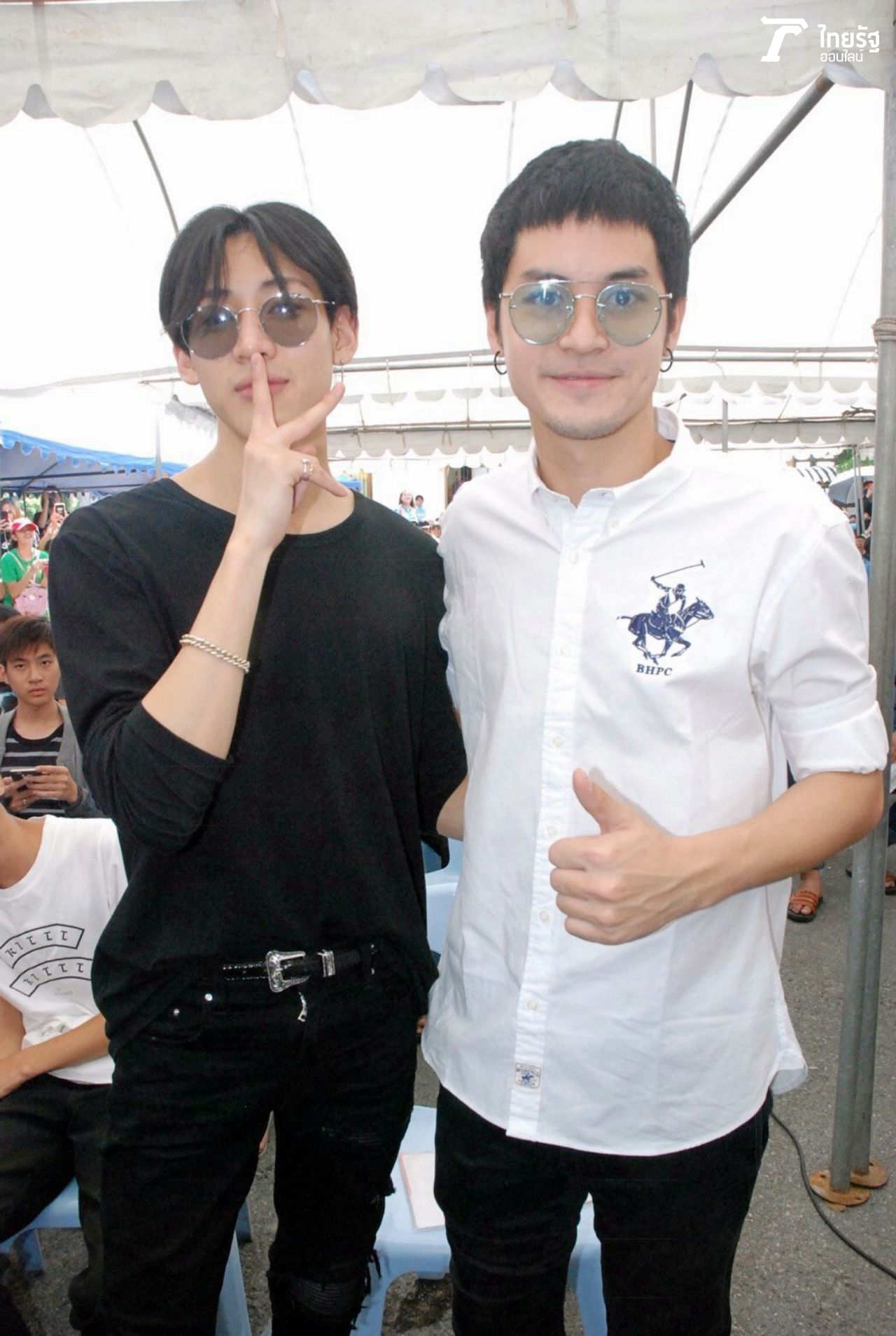 แบมแบม และ เก้า จิรายุ หล่อกินกันไม่ลง 