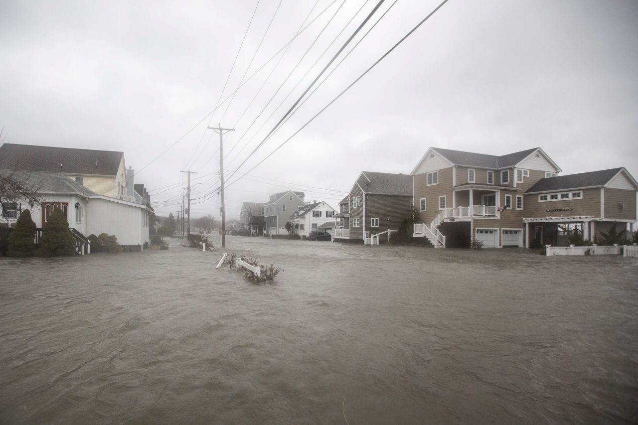 น้ำท่วมที่เมืองควินซี