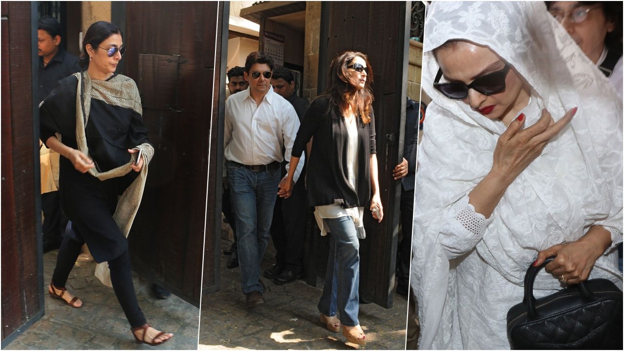 เหล่าดาราดังบอลลีวูด รีบเดินทางมายังบ้านพักของ ศรีเทวี ที่นครมุมไบ หลังทราบข่าวร้าย