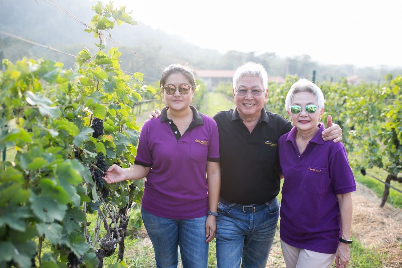 วิสุตา-วิสุทธิ์-สกุณา โลหิตนาวี เจ้าของไร่องุ่นไวน์กราน-มอนเต้