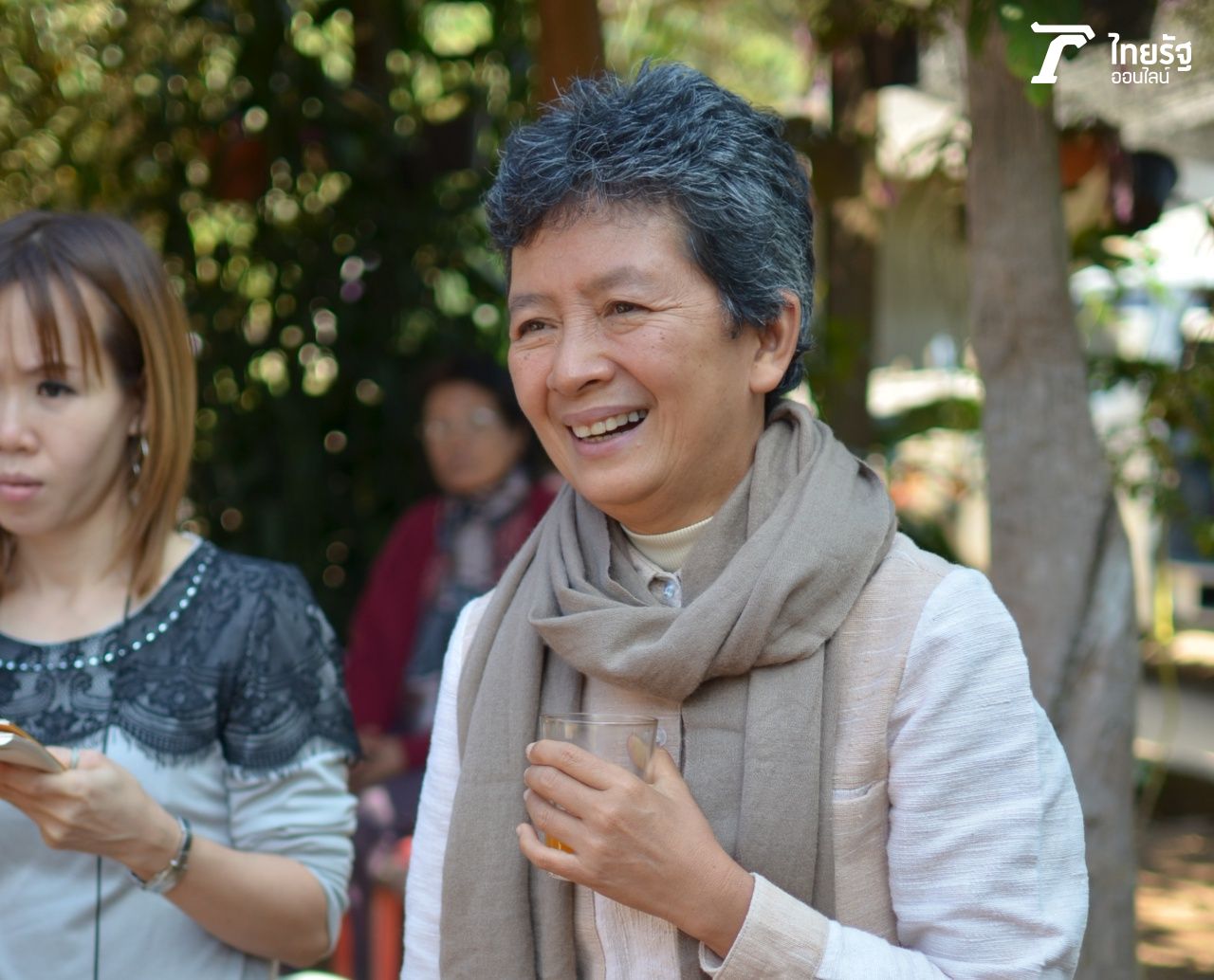 นางเตือนใจ ดีเทศน์ อดีต ส.ว.เชียงราย