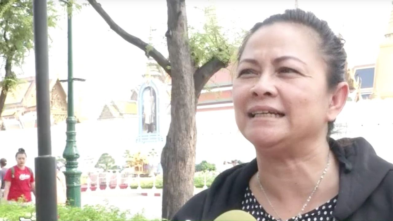 'ป้าติ้น' หรือ นางเรวดี หาแก้ว