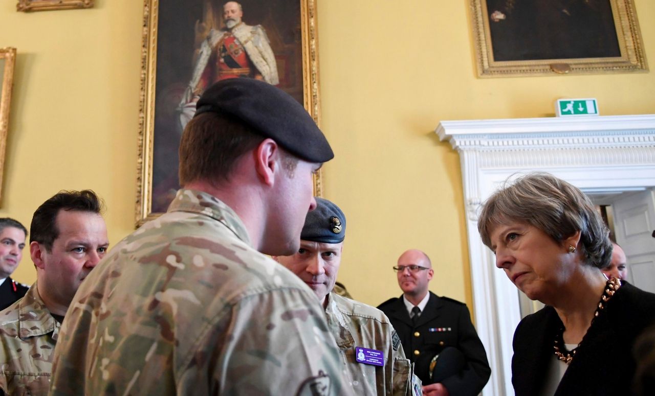 นายกรัฐมนตรีเธเรซา เมย์แห่งอังกฤษ