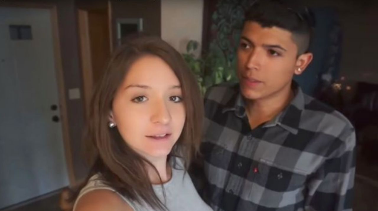 ภาพในอดีต...โมนาลิซา เปเรซ ถ่ายรูปกับเปโดร รูอิซ แฟนหนุ่ม