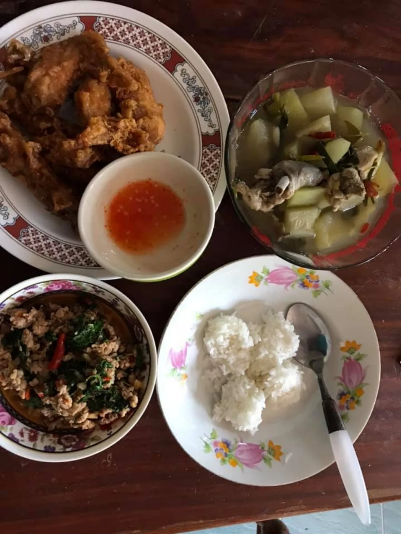 อาหารที่กินแต่ละมื้อ ในการลดน้ำหนัก