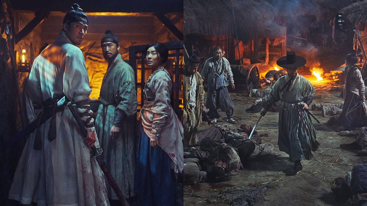 บรรยากาศการอาละวาดของเหล่าซอมบี้