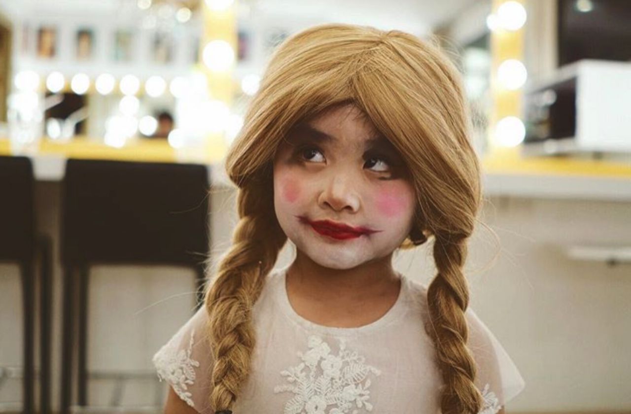 น้องชูใจ ลูกพ่อกอล์ฟ เป็นแอนนาเบลที่น่าหยิกที่สุดในโลก น่าเอ็นดูมากๆ 