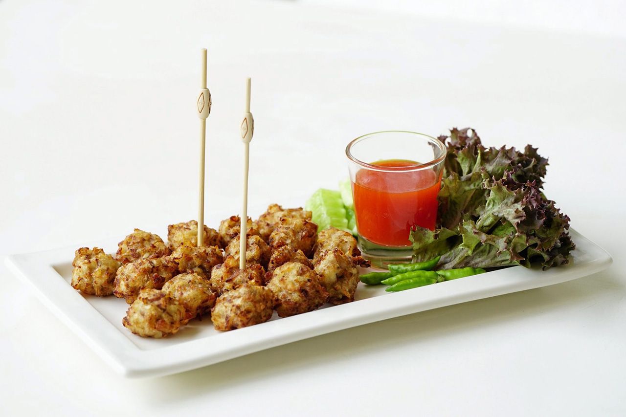 แหนมเห็ดทอด.