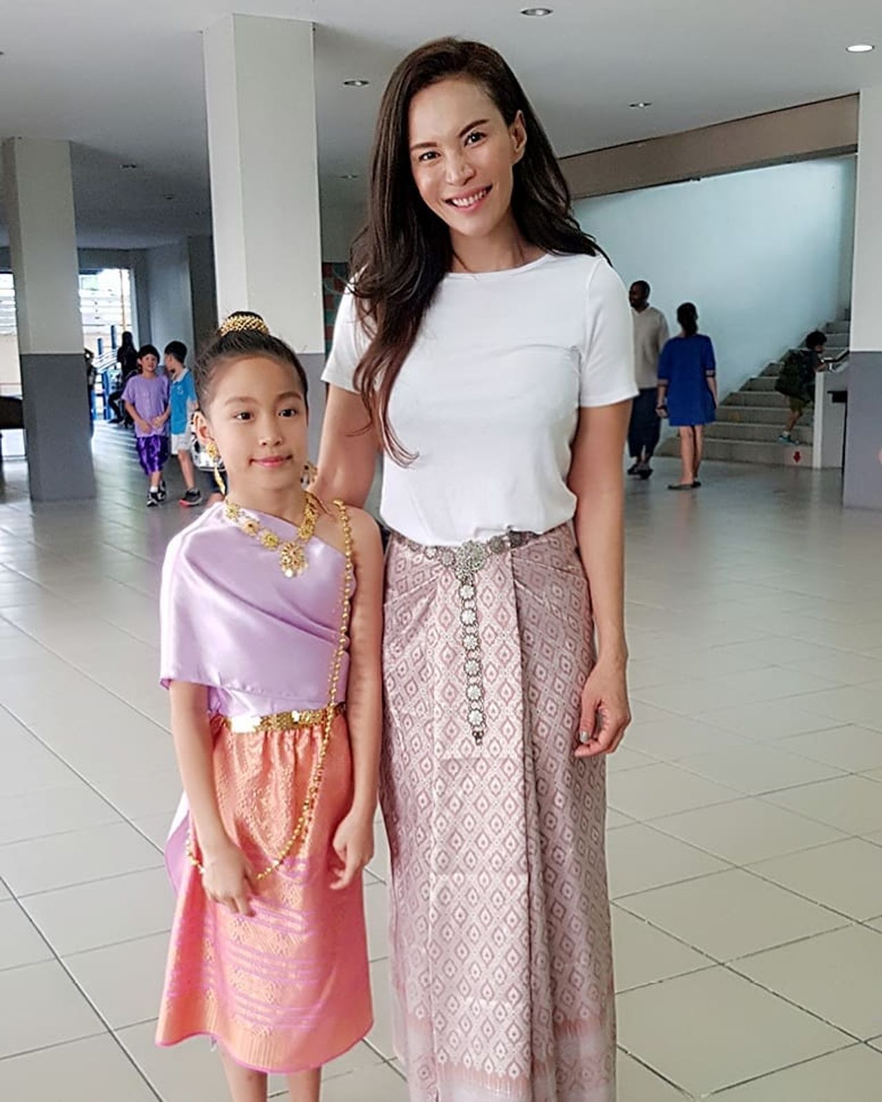 เอ อัญชลี และน้องเอวี่