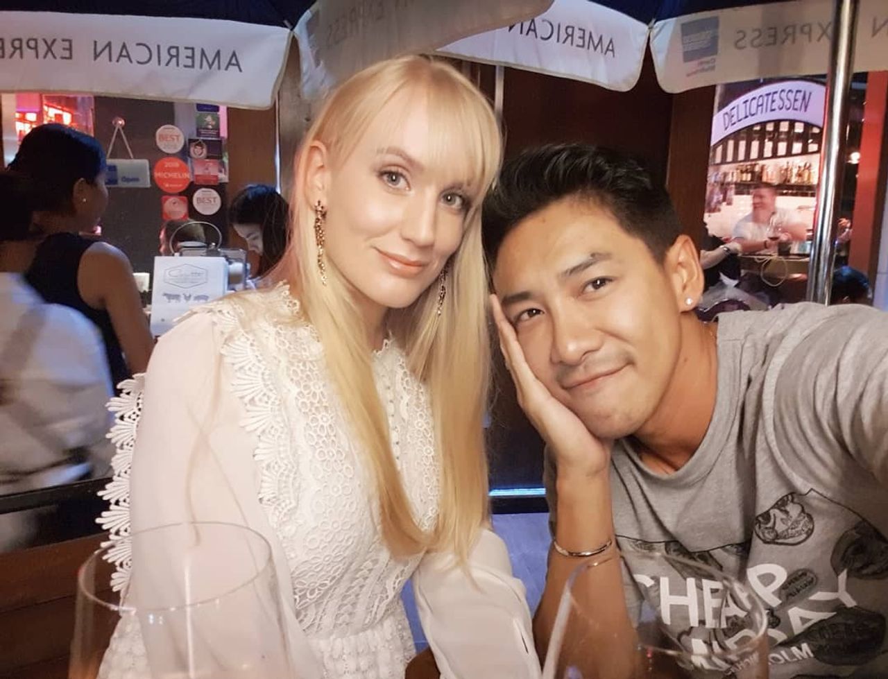 บอย พิษณุ และอาแมนดา แฟนสาว