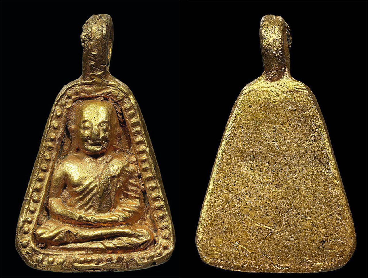 เหรียญจอบใหญ่ เปียกทอง หลวงพ่อเงิน วัดบางคลาน พิจิตร ของกำนัน มานะ คงวุฒิปัญญา.