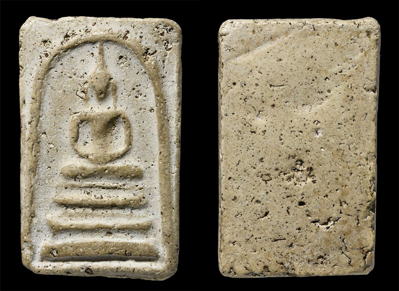 พระสมเด็จ พิมพ์ฐานแซม สมเด็จพระพุฒาจารย์ (โต) วัดระฆังฯ ของทัศนัย สุทัศน์ ณ อยุธยา.