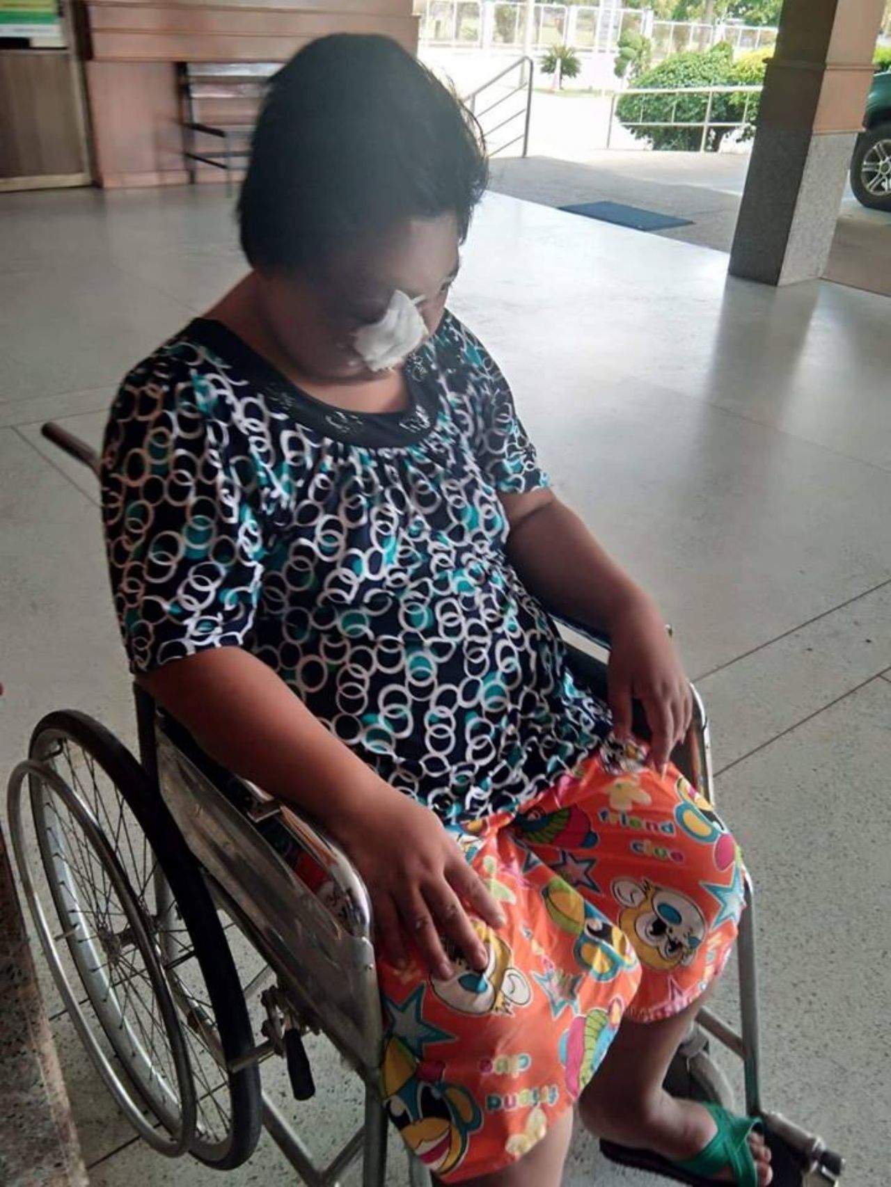 นางใบเตย คำภู ได้รับความช่วยเหลือจาก อบต.สายลำโพง และ รพ.สต.บ้านสายลำโพงใต้พาไปขอใบรับรองแพทย์ที่ รพ.ท่าตะโก