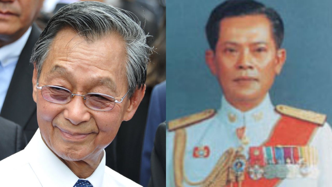 นายชวน หลีกภัย - พลเอก เกรียงศักดิ์ ชมะนันทน์