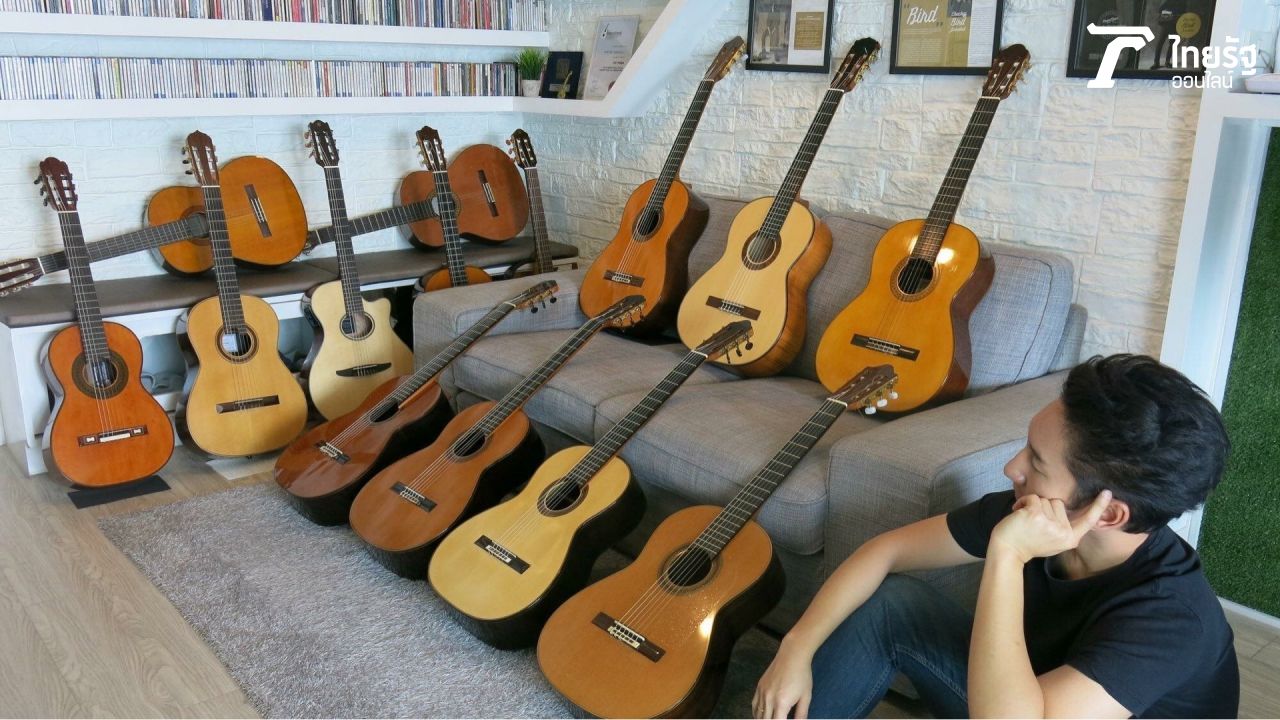 แพงอย่างแรง รวมๆ กีต้าร์ที่มีอยู่ มากกว่า 10 ล้านบาท 