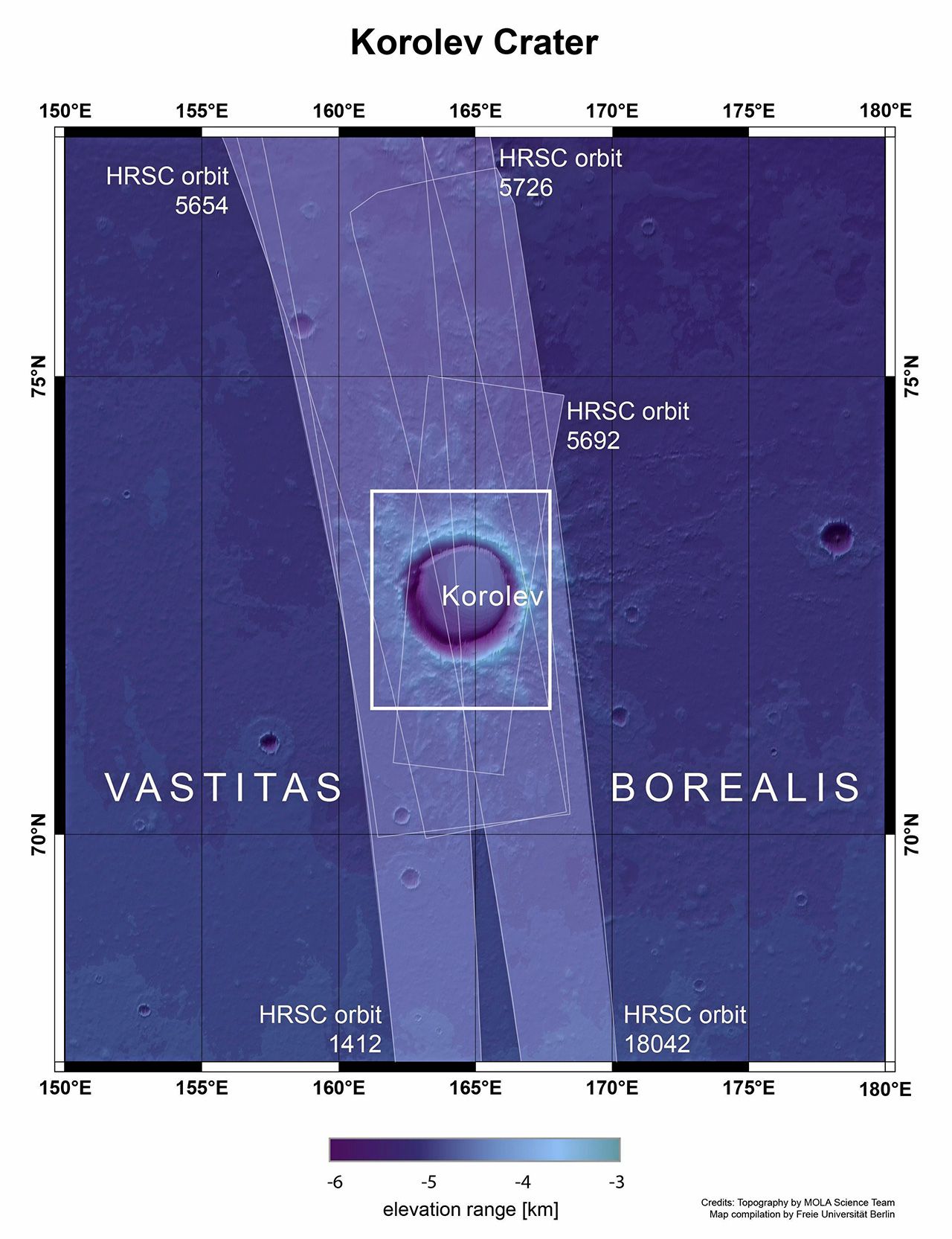 Credit : NASA MGS MOLA Science Team